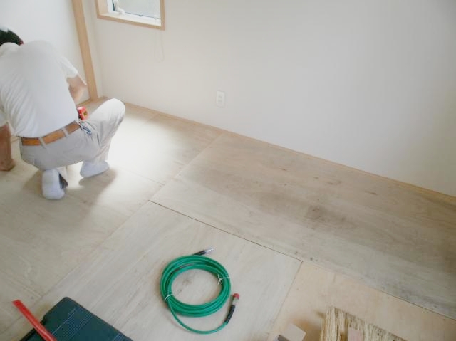 和室改修　フローリング張替