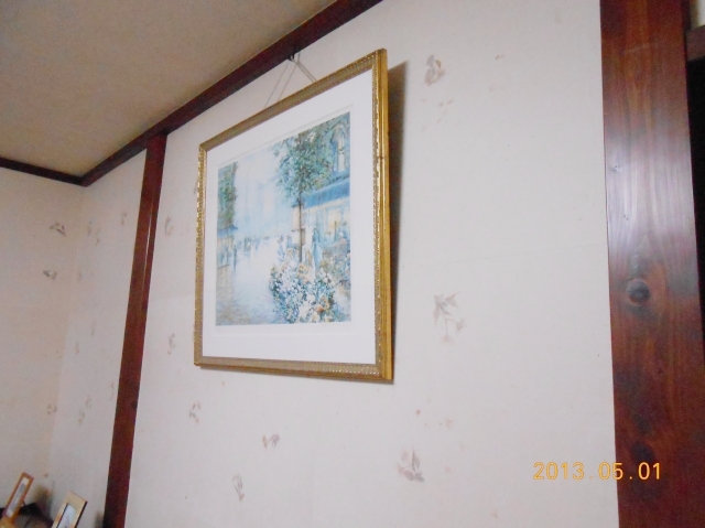 和紙クロス　藤沢リフォーム　辻堂リフォーム　　高野太閤堂