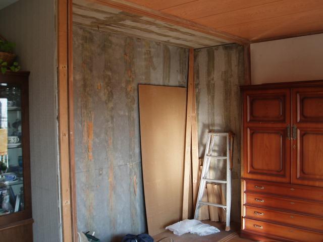 クロス張替　クローゼット　内装リフォーム