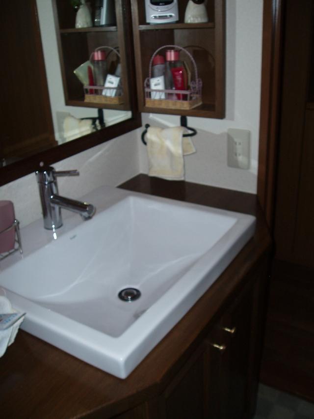 洗面所リフォーム　藤沢市リフォーム