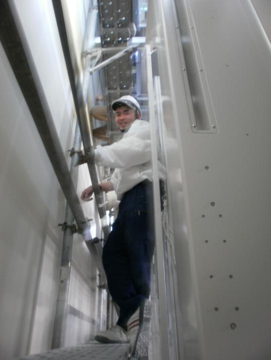 防塵クロス　工場リフォーム