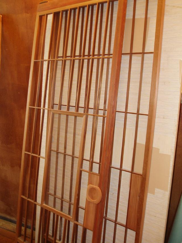 防炎強化障子　障子張替　藤沢リフォーム