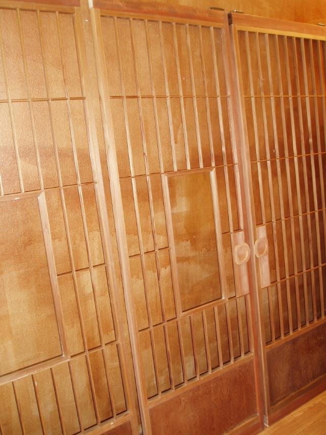 防炎強化障子　障子張替　内装リフォーム　高野太閤堂