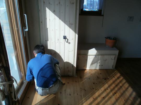 パイン材　　　造作家具　ダイアトーマス　　藤沢リフォーム　辻堂リフォーム